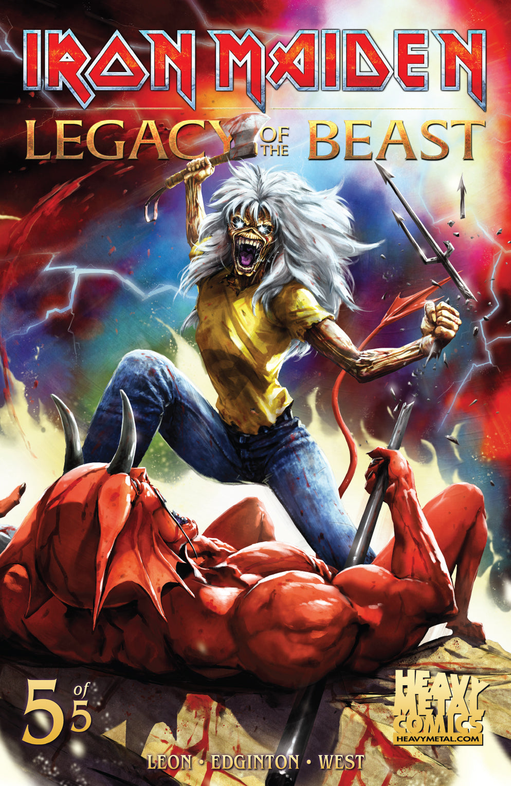 Iron Maiden Legacy of the Beast - Issue #5 - Cover A