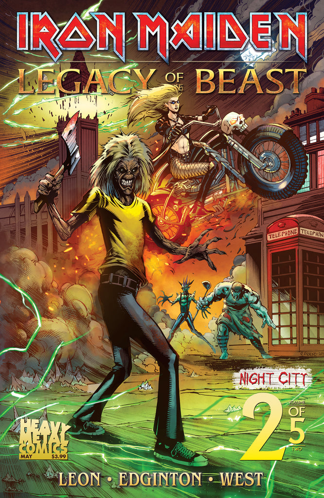 Iron Maiden Legacy of the Beast v2: Night City #2 Cvr A Friend