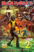 Load image into Gallery viewer, Iron Maiden Legacy of the Beast v2: Night City #2 Cvr A Friend