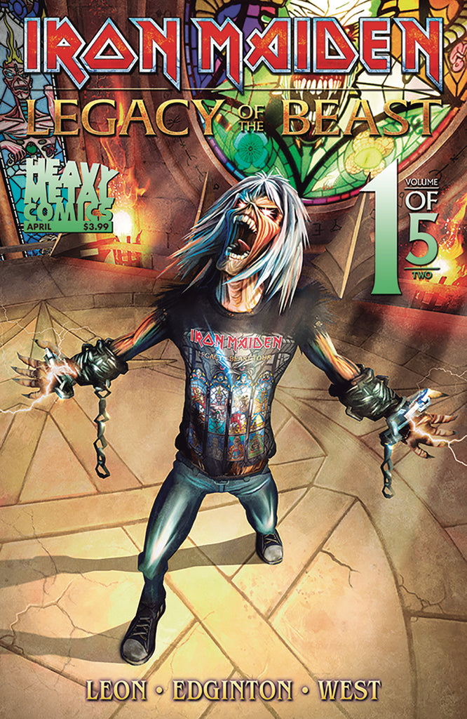 Iron Maiden Legacy of the Beast v2: Night City #1 Cvr A Akirant