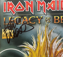Load image into Gallery viewer, SIGNED (outside cover) San Diego Comic Con Exclusive Iron Maiden: Legacy of the Beast Night City #1 - Glow-In-The-Dark Cover - Signed by Kevin West