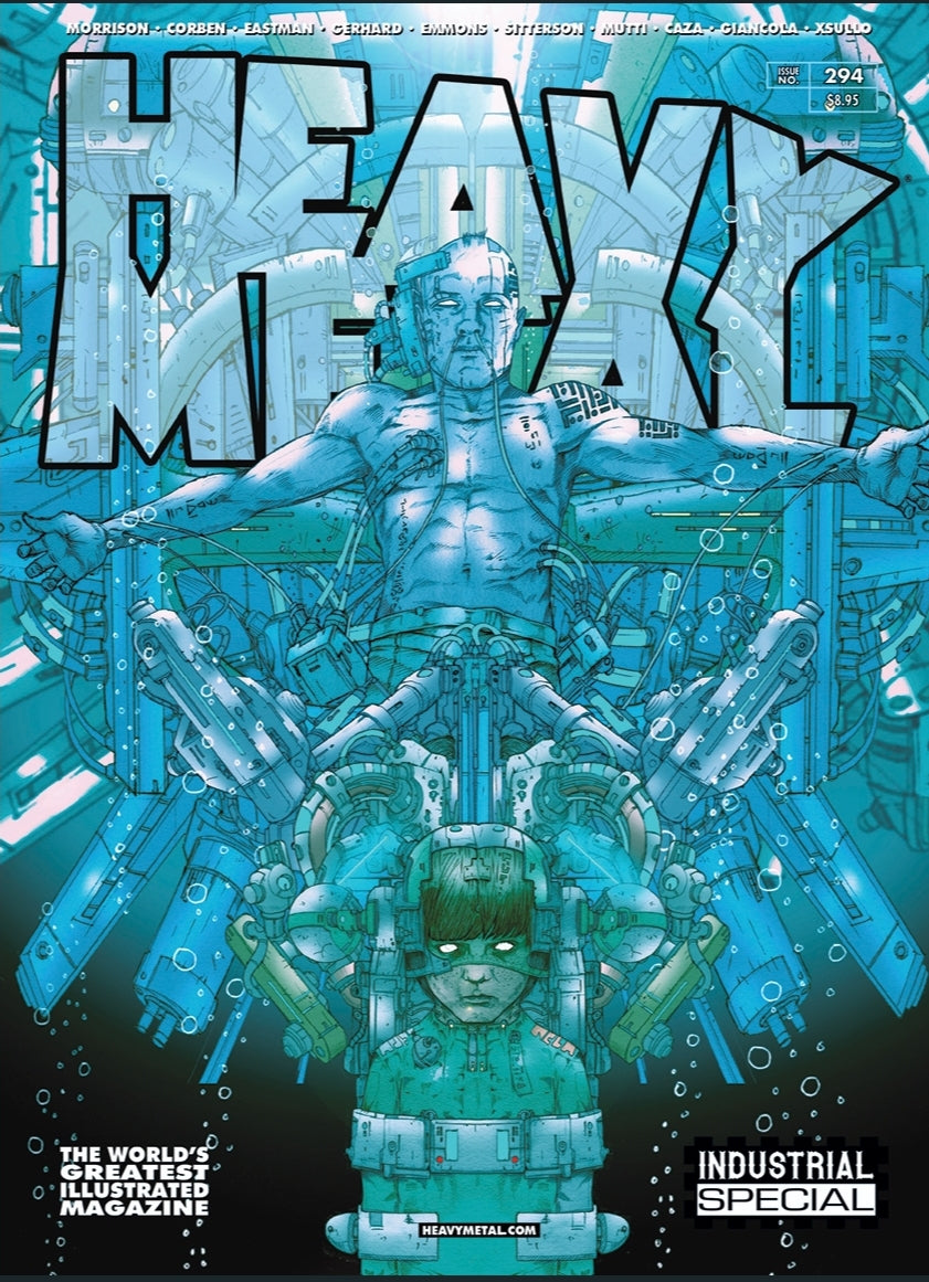 Heavy Metal Magazine Issue #294 Cover D - Simeon Aston (HeavyMetal.Com Exclusive)