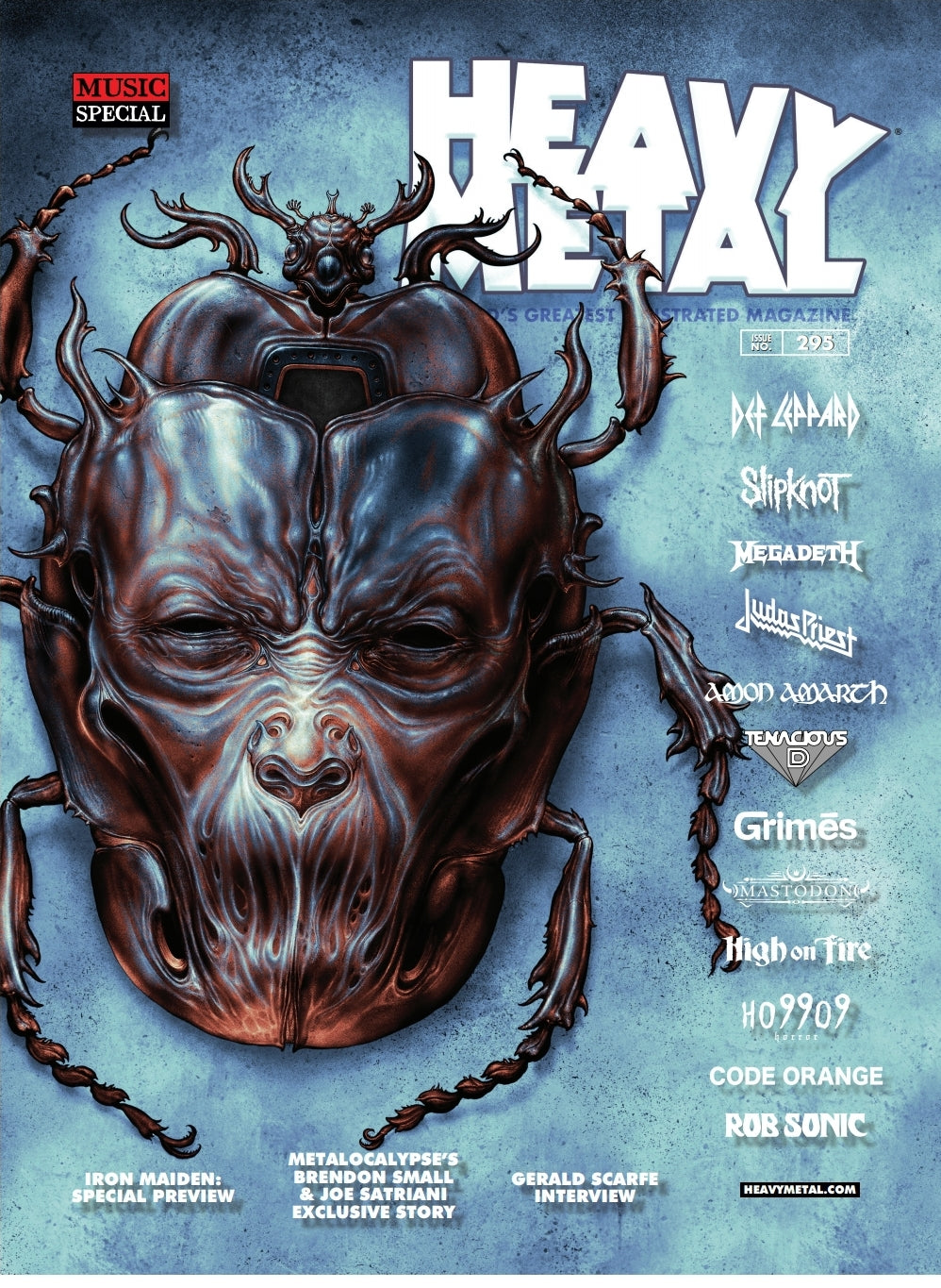 Issue #295 - NC Winters (NYCC/HeavyMetal.com Exclusive)