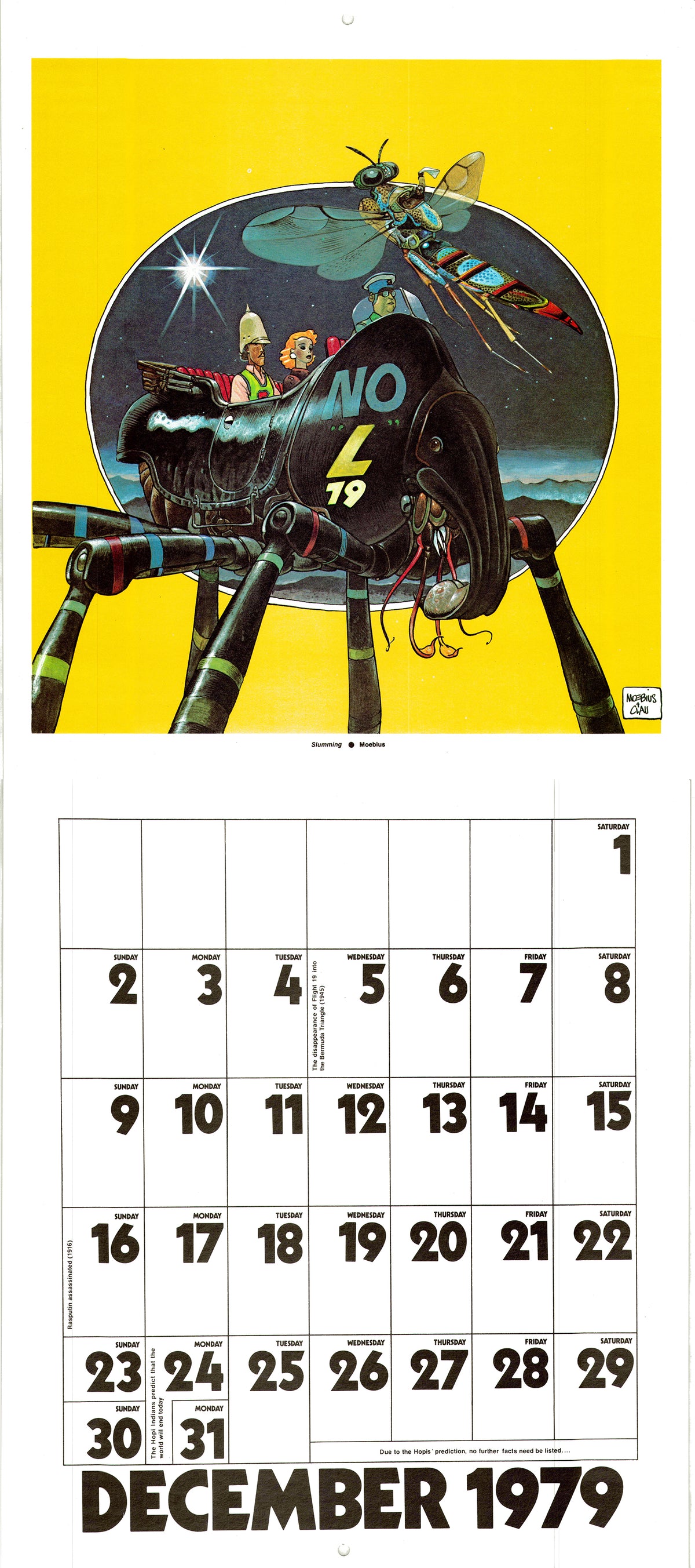 Calendar 1979 - Heavy Metal