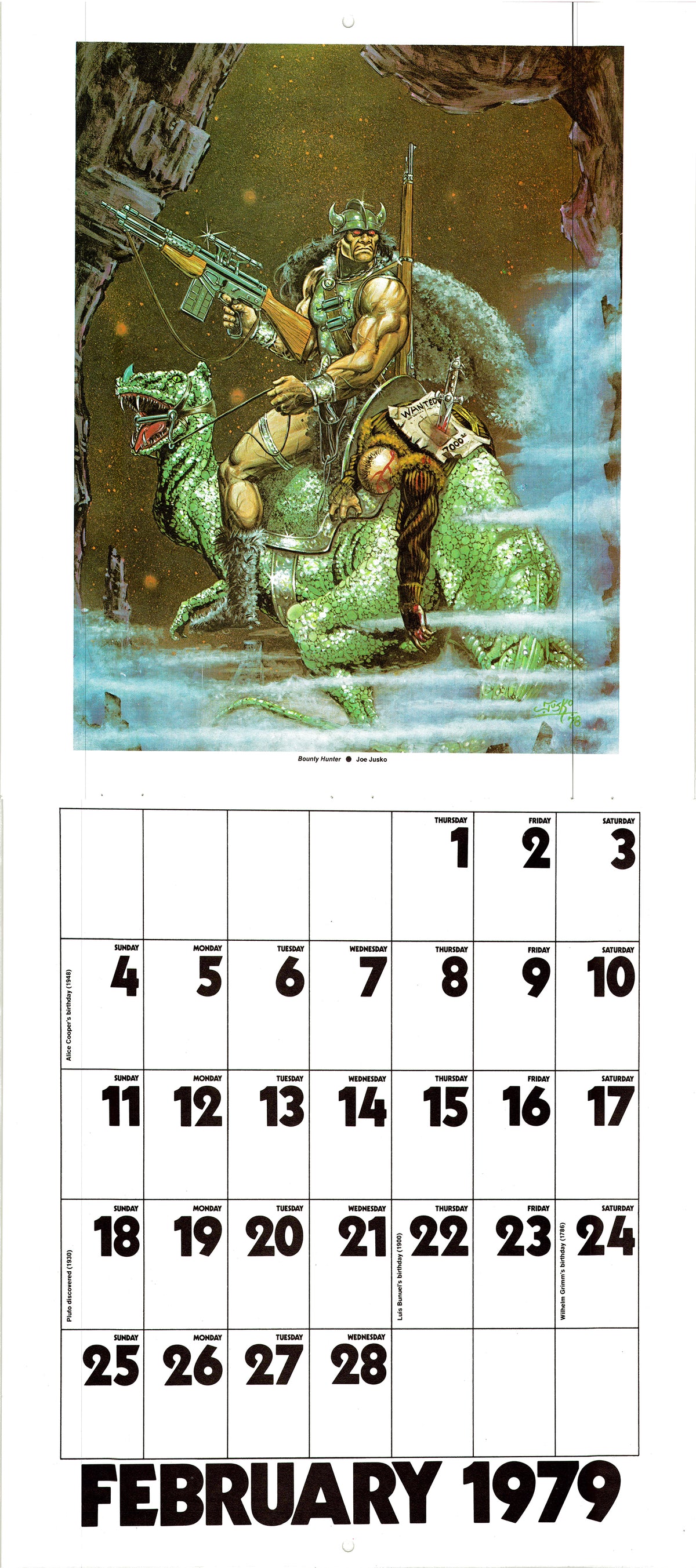 Calendar 1979 - Heavy Metal