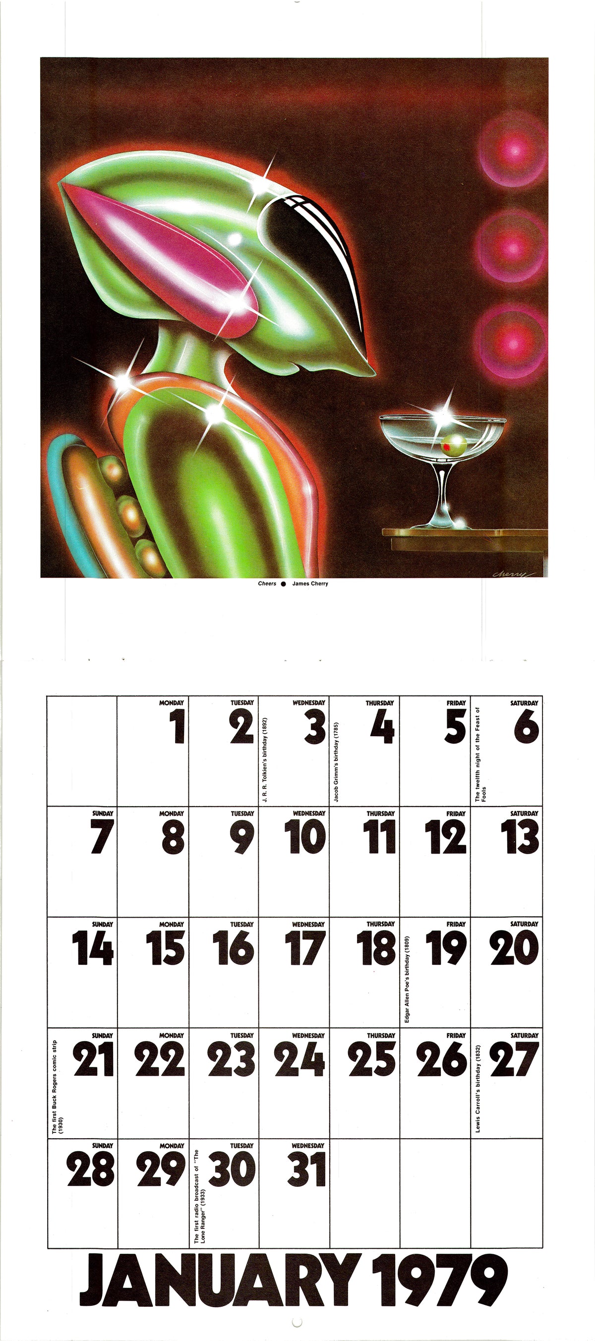 Calendar 1979 - Heavy Metal