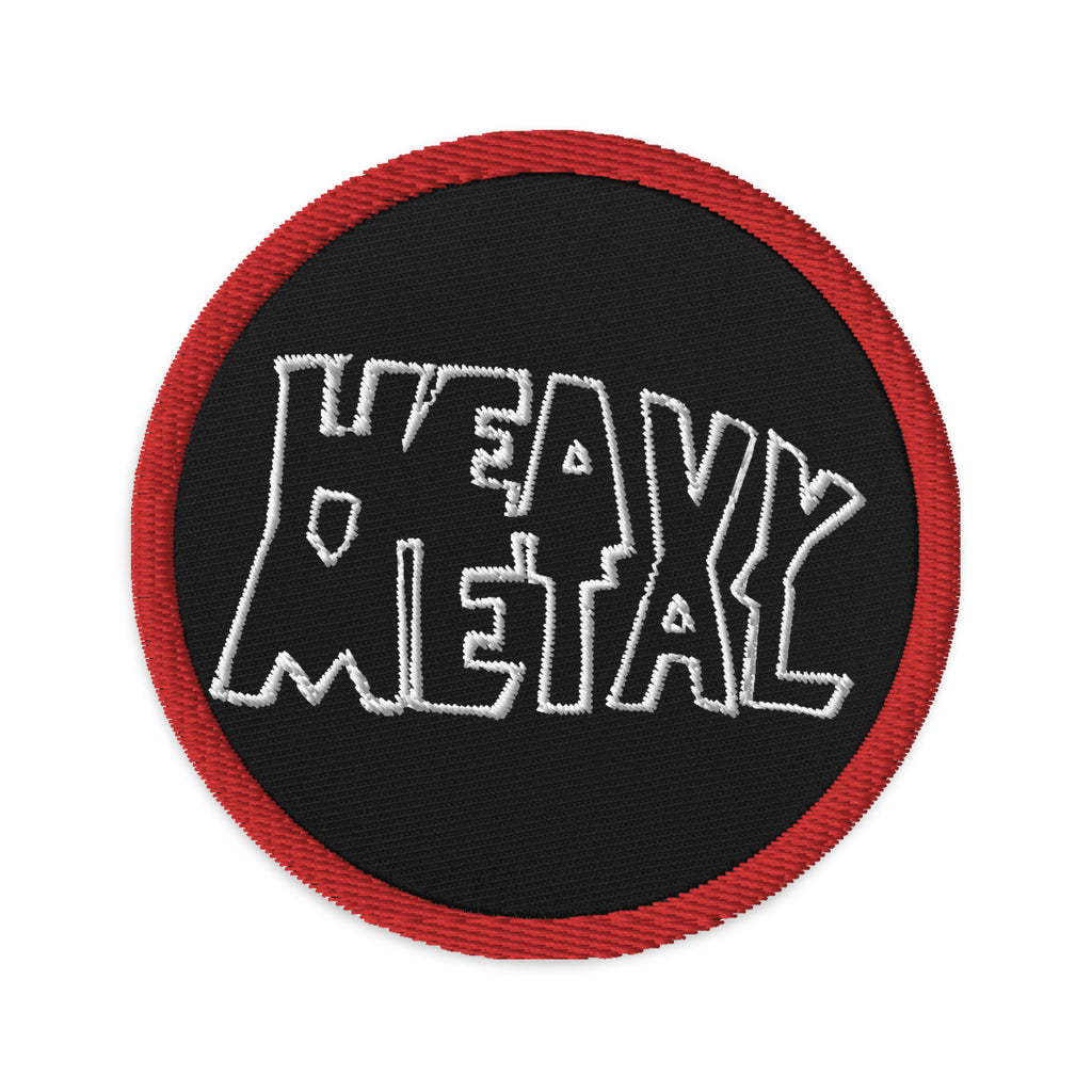 Heavy Metal (Red / Kim Jung Gi) Embroidered Patch