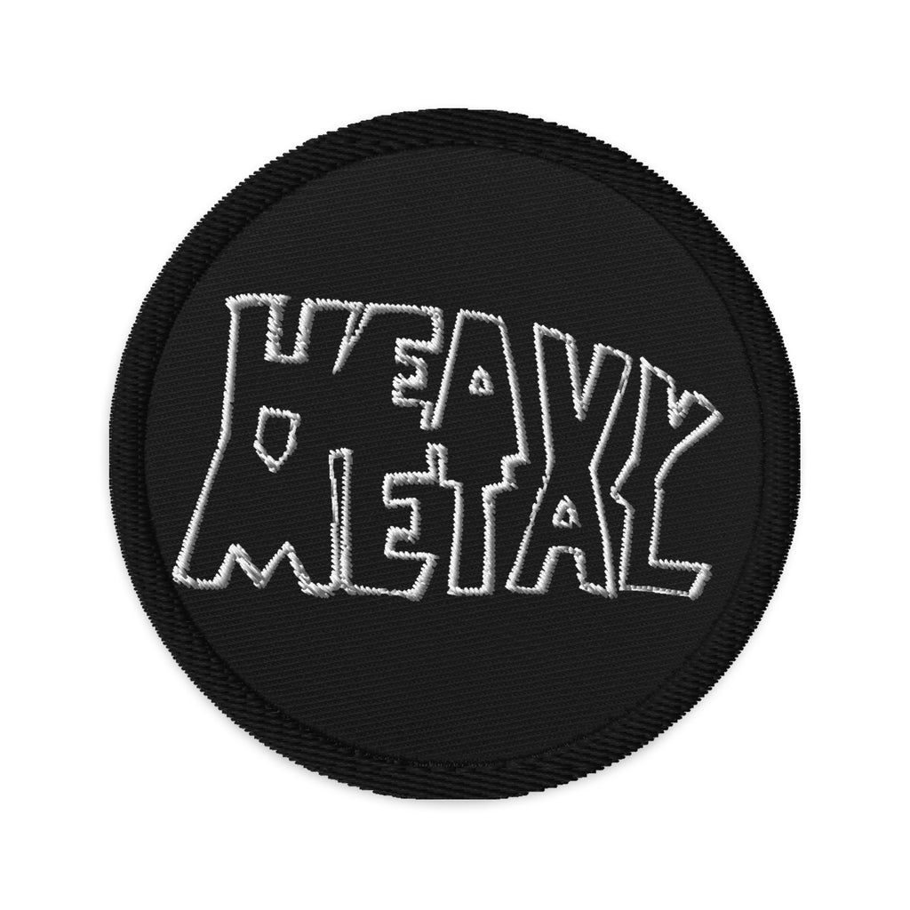 Heavy Metal (Black / Kim Jung Gi) Embroidered Patch