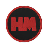 Heavy Metal (Red HM) Embroidered Patch
