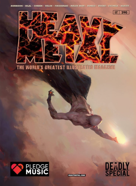 HEAVY METAL Magazine Issue #290 - Nikki Sixx (Pledge Music Cover)