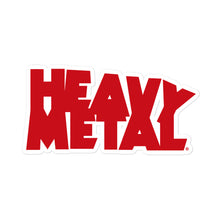 Load image into Gallery viewer, Heavy Metal (Red Logo) Bubble-Free Stickers
