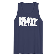 Load image into Gallery viewer, Heavy Metal (White Logo) Men’s Tank Top