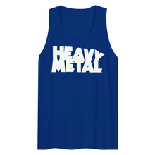Load image into Gallery viewer, Heavy Metal (White Logo) Men’s Tank Top