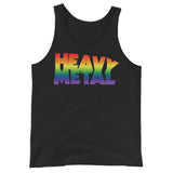 Heavy Metal (Rainbow Logo) Unisex Tank Top