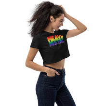 Load image into Gallery viewer, Heavy Metal (Rainbow Logo) Crop Top
