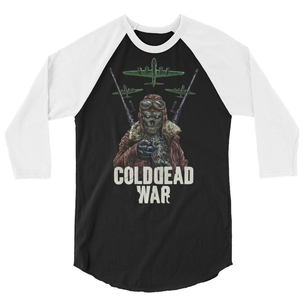 Cold Dead War Diego Yapur 3/4 sleeve raglan shirt