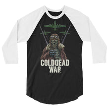 Load image into Gallery viewer, Cold Dead War Diego Yapur 3/4 sleeve raglan shirt