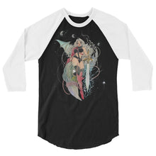 Load image into Gallery viewer, Taarna Peach Momoko 3/4 sleeve raglan shirt