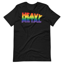 Load image into Gallery viewer, Heavy Metal (Rainbow Logo) Unisex T-Shirt