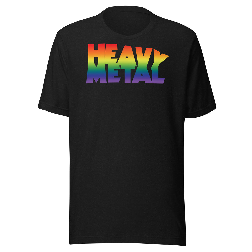 Heavy Metal (Rainbow Logo) Unisex T-Shirt