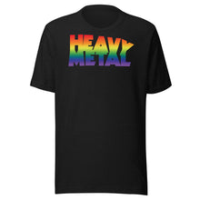 Load image into Gallery viewer, Heavy Metal (Rainbow Logo) Unisex T-Shirt